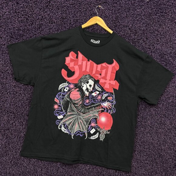 Ghost Cardinal Copia Dark Arts Mystic Goth Metal T-Shirt XXL - Picture 3 of 4